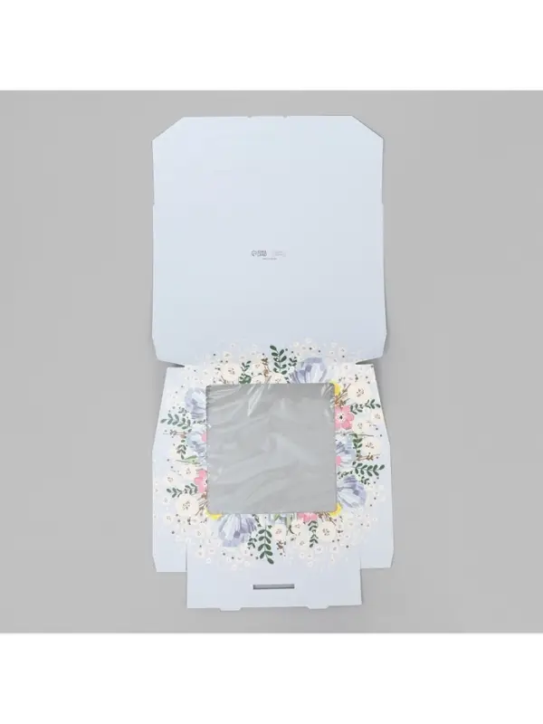 Кондитерская упаковка, коробка с ламинацией &laquo;Расцветай&raquo;, 20&times;20&times;4 см