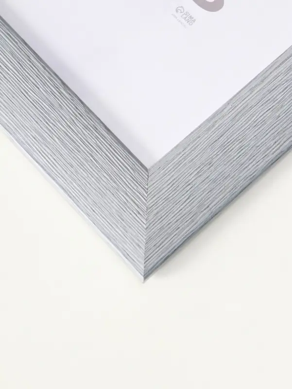 Фоторамка для фото 40х60 см "Luxe Elegance" пластик, серо-голубой, (пластик экран)