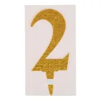 Топпер для торта «2», акрил, МИКС Топпер для торта «2», акрил, МИКС