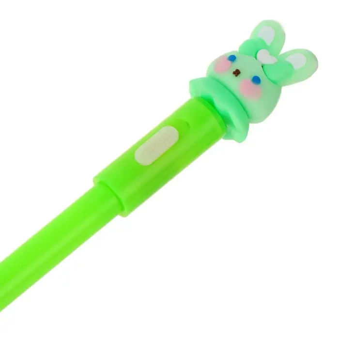 Ручка световая «Заинька», синие чернила, МИКС