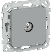 FLITE Розетка TV экранированная оконечная тип M РТВм-1-1-1-ФлС серый IEK