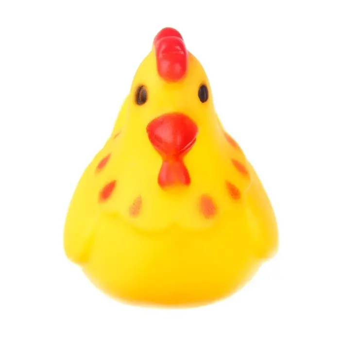 Резиновые игрушки для ванны Крошка Я &laquo;Курочки&raquo;, 4 см, с пищалкой, в наборе 5 шт.