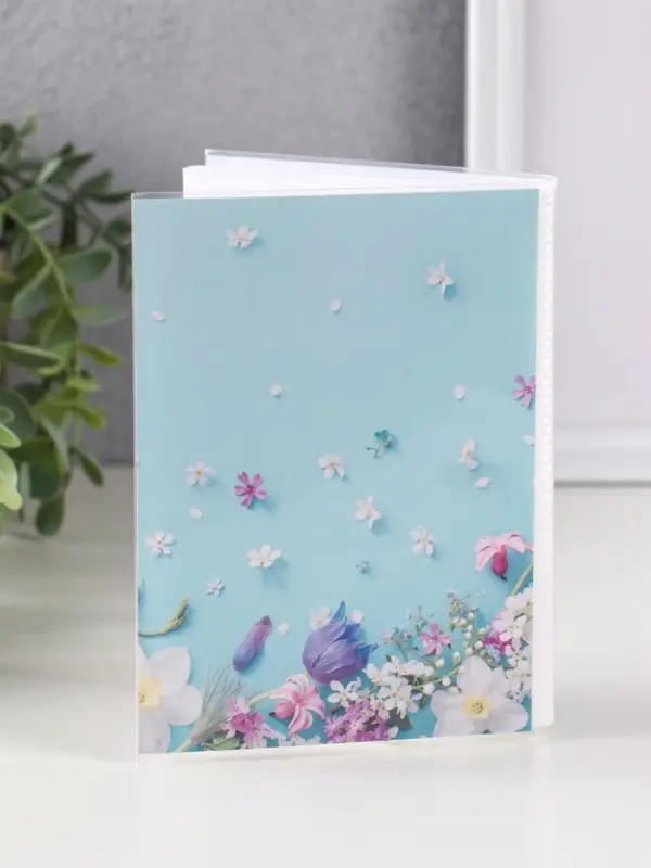 Фотоальбом 36 фото 10X15см, "Цветы", ПП карм.,мягкая обложка