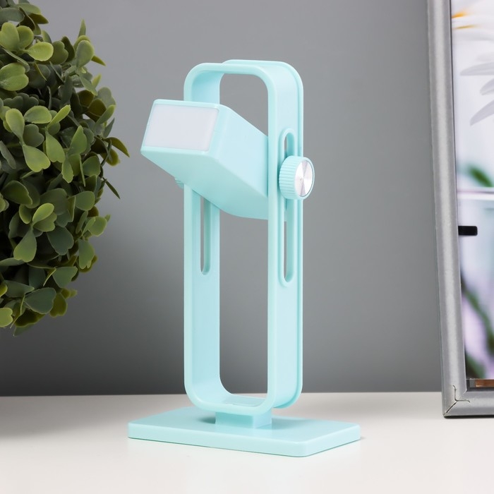 Ночник Ночник "Рудс" LED 3Вт USB АКБ синий 9х4,8х16 см