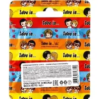 Освежающие конфеты Love is, в форме кольца, со вкусом мяты в блистере, 16.5 г