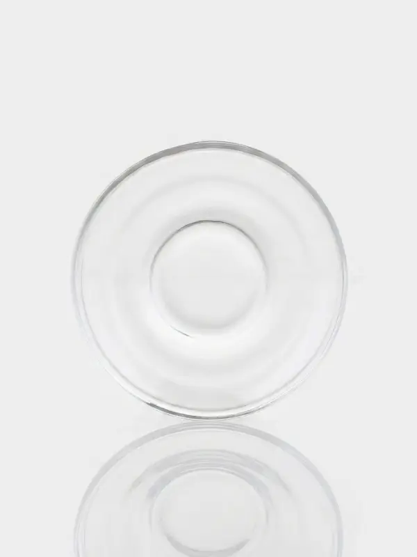 Блюдце &laquo;Классика&raquo;, d=8.8 см, стекло, прозрачное