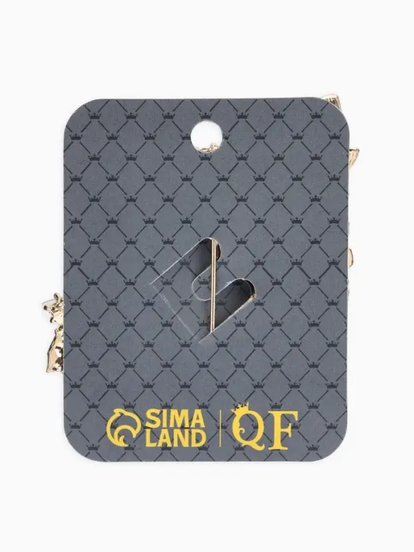 Брошь "Императрица" орден, цветная в золоте