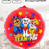 Шар воздушный &laquo;Друзья&raquo;, 18 дюйм, фольгированный, Щенячий патруль