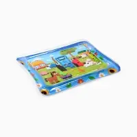 Акваковрик надувной, 60&times;50 см, фигурки EVA, Синий Трактор