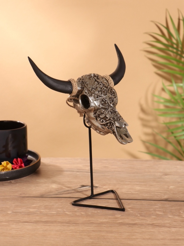 Сувенир  Сувенир "Череп буйвола" на стойке, 18х10х21 см