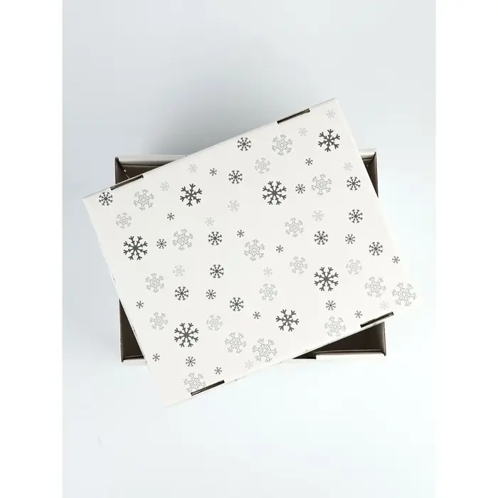 Набор подарочных коробок Let it snow, 31.2&times;25.6&times;16.1 см, 3 шт.