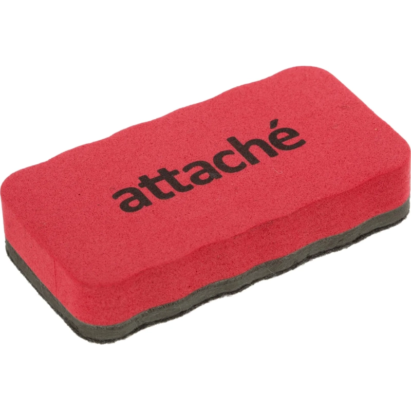 Губка-стиратель д. магн.-маркерн.досок Attache Economy,магн,105x55мм,4шт/уп