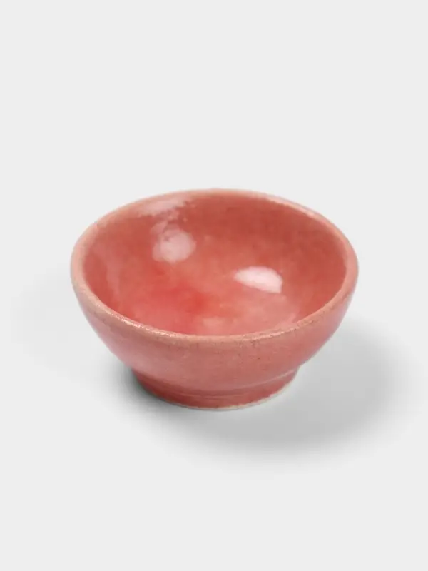 Соусник, 4.5&times;4.5&times;2 см, керамика, красный