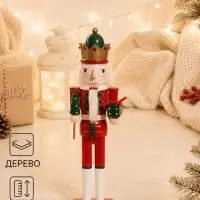 Фигурка декоративная &laquo;Щелкунчик.Новогодний подарок&raquo;, 8.9&times;7.9&times;36.5 см
