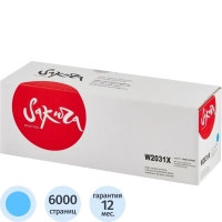 Картридж лазерный Sakura W2031X гол. пов. емк. для HP LJ M454/MFP M479