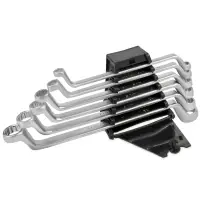 Набор ключей гаечных накидных изогнутых на держателе (8-19 мм) (6 предметов) AVS K2N6P