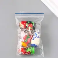 Набор брелоков для ключей 4 шт. &laquo;Матрёшка&raquo;, 4.5&times;2.5 см, ручная роспись, МИКС