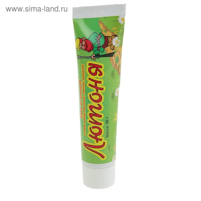 Крем от комаров Крем от комаров "Лютоня", туба, 50 г