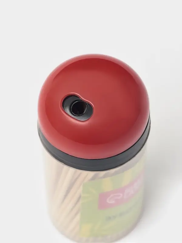 Зубочистки Доляна, 140-150 шт., в пластиковой баночке, МИКС