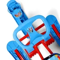 Снегокат &laquo;Тимка спорт 4-1&raquo; Sportcar, со спинкой, красный, синий, ТС4-1/SC2 Nika Kids