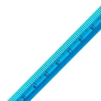 Линейка пластиковая, 15 см, треугольная, МИКС