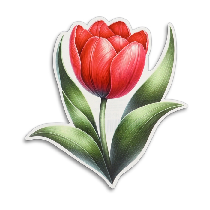 Набор украшений на скотче  Набор украшений на скотче "Цветы-2" 10 штук, 15 х 15 см