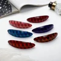 Заколка-автомат для волос "Лепестки" 9х2,5 см, микс