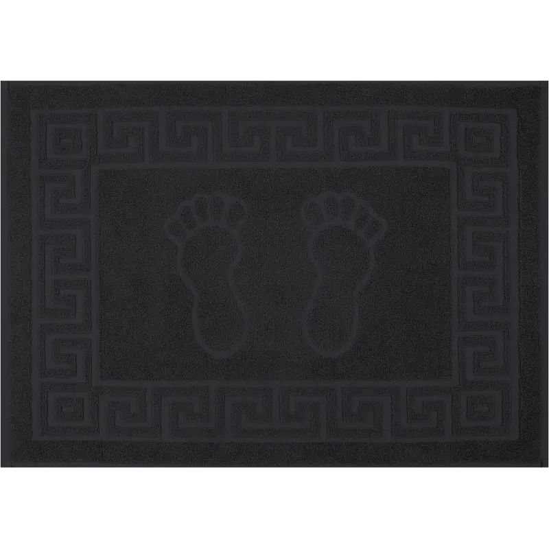 Полотенце махровое УЗБ Коврик, S  50х70 сер,137333