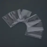 Обложка для проездного, вмещает 2 карты, 50 шт., 250 мкн, прозрачная Обложка для проездного, вмещает 2 карты, 50 шт., 250 мкн, прозрачная