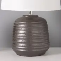 Лампа настольная RISALUX &laquo;Жосефина&raquo;, 15 Вт, Е14, серебристая, 25&times;25&times;36 см