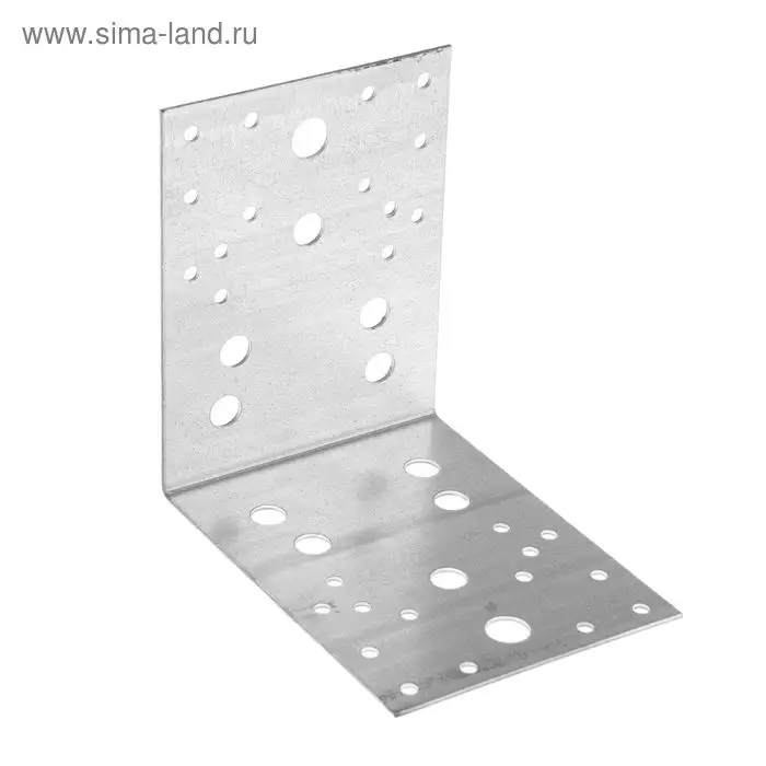 Уголок крепежный ТУНДРА krep, 130х130х100х2 мм Уголок крепежный ТУНДРА krep, 130х130х100х2 мм