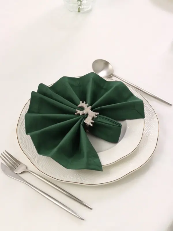 Кольцо для салфеток &laquo;Оленёнок&raquo;, 5&times;4&times;5 см, алюминий