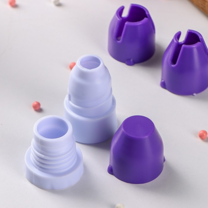 Адаптер для кондитерского мешка Доляна, для насадки d=1,8/2,5 см Адаптер для кондитерского мешка Доляна, для насадки d=1,8/2,5 см