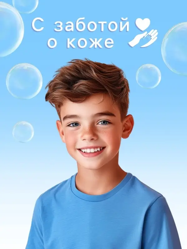 Подарочный набор детский &laquo;Самый крутой&raquo;, гель-пена 250 мл, книжка-вырезалка А5, Чистое счастье