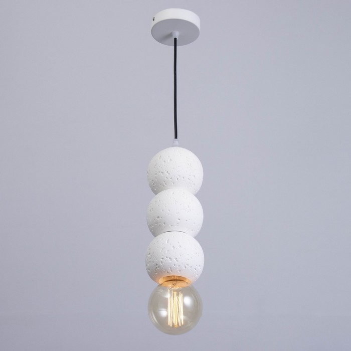 Светильник BayerLux  Светильник BayerLux "Сноу-3" Е27 40Вт белый 10х10х35-100см