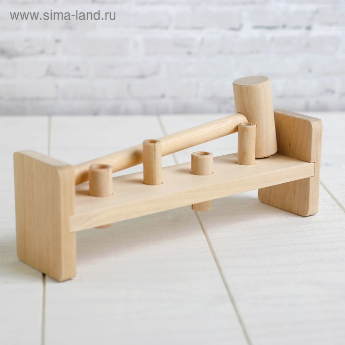 Стучалка  Стучалка "Гвозди-перевёртыши", 4 гвоздика