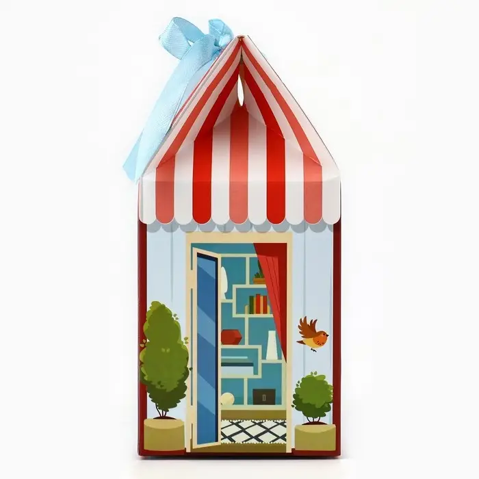 Коробка для сладостей &laquo;Домик&raquo;, 8 х 10 х 16 см