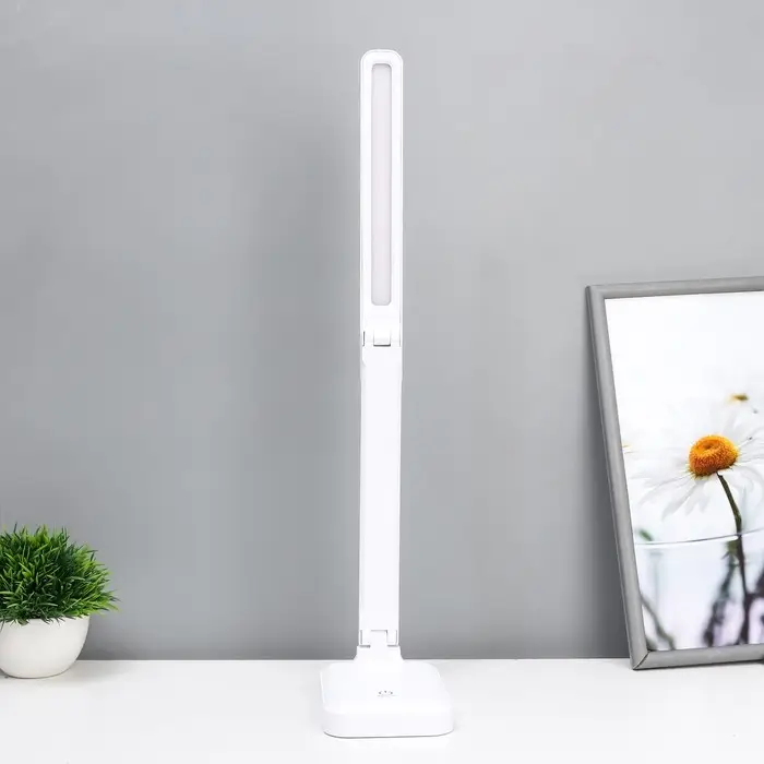 Настольная лампа сенсорная 16888/1 LED 5 Вт 3000-6000К USB АКБ белый 29&times;55 см