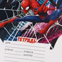 Тетрадь 12 листов в клетку &laquo;Паутина&raquo;