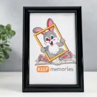Фоторамка для фото 10&times;15 см Keep memories, Eliza, пластик, чёрный