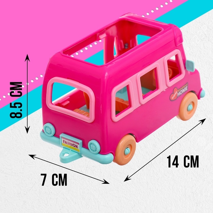 Игровой набор «Модное путешествие»: трейлер для путешествий, аксессуары, куклы, МИКС Игровой набор «Модное путешествие»: трейлер для путешествий, аксессуары, куклы, МИКС