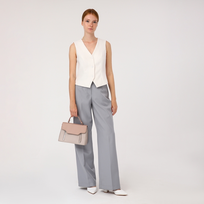 Сумка-мессенджер на магнитах, наружный карман, длинный ремень, цвет бежевый Сумка-мессенджер на магнитах, наружный карман, длинный ремень, цвет бежевый