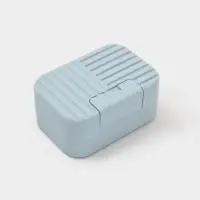 Мыльница дорожная "Лайн", цвет серый