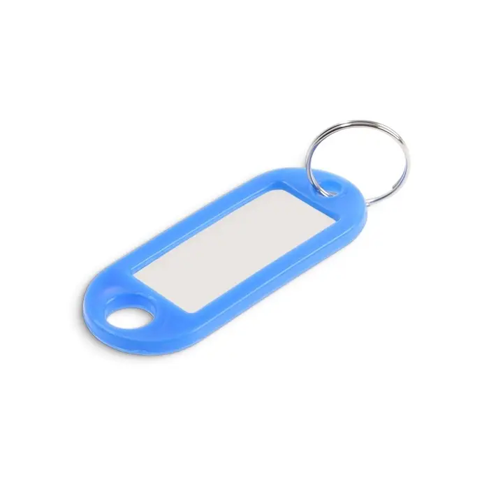 Бирка для ключей АЛЛЮР, пластик, цвет микс