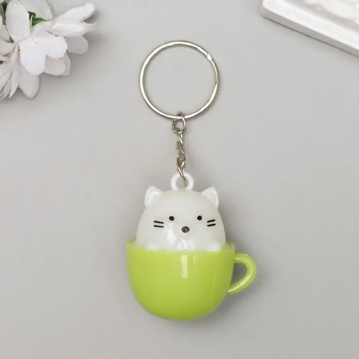 Фонарик свет на кольце Фонарик свет на кольце "Зверёк в скорлупе" МИКС 3,8х3,3х3 см