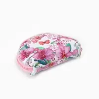 Кошелёк-монетница на молнии, 13.5&times;3.5&times;9 см, с принтом, МИКС