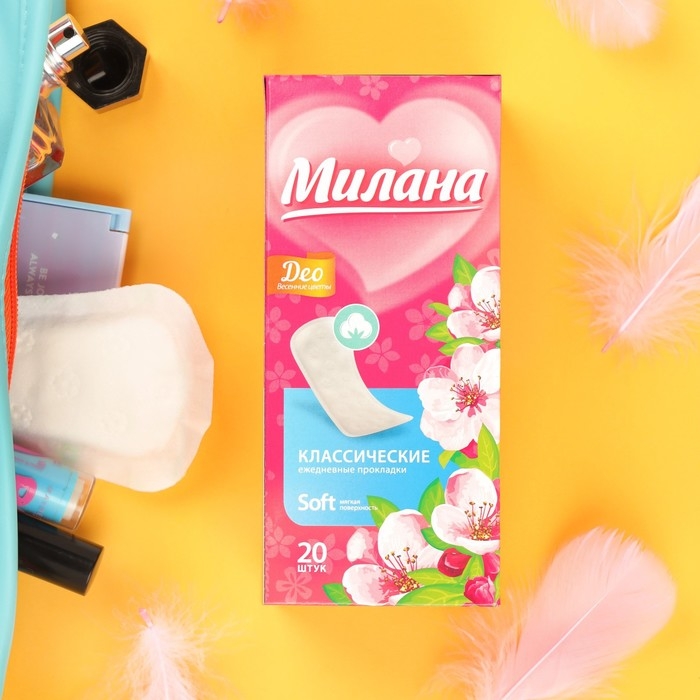 Прокладки ежедневные &laquo;Милана&raquo; Classic Deo Soft,20 шт.