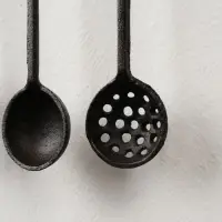 Набор фигурок настенных &laquo;Кухонная утварь&raquo;, 5 предметов, панно чугун, 22&times;33&times;3 см