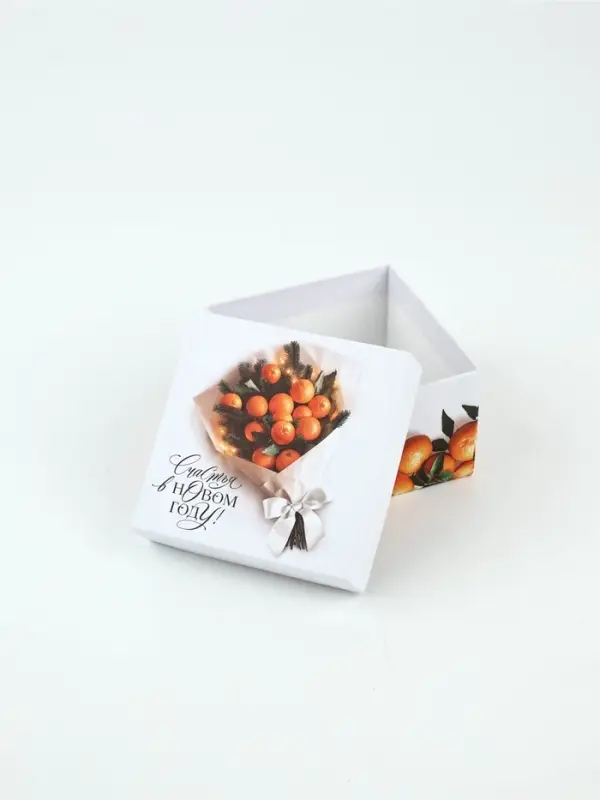 Набор подарочных коробк 6 в 1 «Яркие мандарины», 10×10×6–20×20×11 см Набор подарочных коробк 6 в 1 «Яркие мандарины», 10×10×6–20×20×11 см