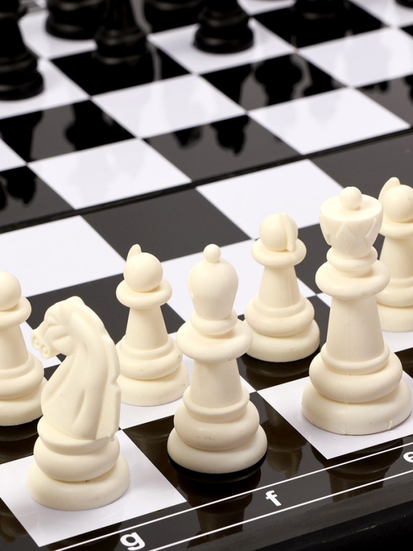 Шахматы магнитные 31 х 31 см, король h-5.8 см, d-2.3 см, доска и фигуры пластик Шахматы магнитные 31 х 31 см, король h-5.8 см, d-2.3 см, доска и фигуры пластик